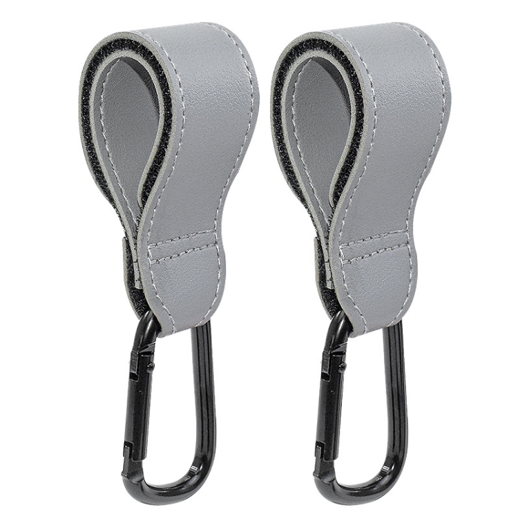 2 PCS Simple Multifunctional Electric Vehicle Bicycle Aluminum Alloy Climbing Buckle