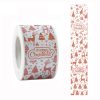 3 PCS Christmas Bronzing Gift Sticker Package Seal Sticker