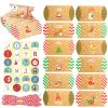 1set 24 PCS/Set Christmas Candy Wrapping Box Cartons