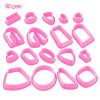 18 In 1 Soft Clay Earring Molds DIY Handmade Clay Cutter Clay Earrings Making Molds