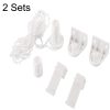2 Sets 17mm Shutter Curtain Control Head With 2m Pull Beads Chain Set