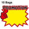 10 bags 25x19cm Explosion Sticker Product Price Tag Supermarket Price Label