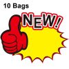 10 bags 21x15cm Explosion Sticker Product Price Tag Supermarket Price Label