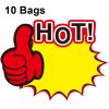 10 bags 18x14cm Explosion Sticker Product Price Tag Supermarket Price Label