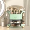 Desktop Dressing Table Cosmetic Dustproof Storage Box
