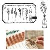 Retro Lotus Combination Set Seal Plant Vase Seal Handbook Decoration Tool