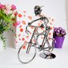 Q003 Metal Crafts Wrought Iron Bicycle Model Ornament