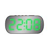 6637 LED Digital Display Temperature Electronic Clock Desktop Mirror Alarm Clock