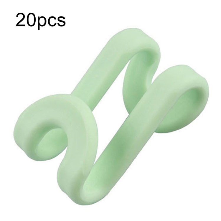 20pcs S-Shaped Hanger Connection Link Hooks Closet Organizer Hooks