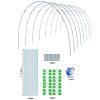 Garden Arch Greenhouse Hoops Rustproof Steel Tunnel Hoop Frame Plant Support