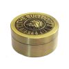 50mm  Bulldog Grinder Tobacco Herb Zinc Alloy Grinders