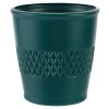 Simple PE Vase Wet And Dry Flower Arrangement Container Drop Resistant Imitation Glaze Hydroponic Flower Pot