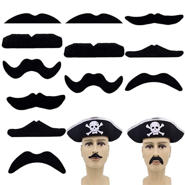 Cosplay Masquerade Halloween Realistic Beard With Adhesive