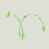 Bear Silicone Pacifier Chain Toddler Teether Toy Anti-fall Rope Pacifier Clip
