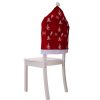 Christmas Nonwoven Chair Covers Home Dressing Stool Sleeves Decoration Supplies