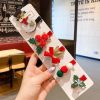5pcs /Set Christmas Hairpin Set Snowman Bow Duckbill Clip Children Cute Hair Accessories