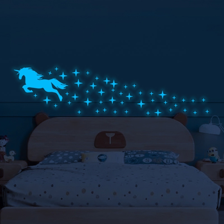 Luminous Self-Adhesive Stickers Bedroom Dormitory Decoration Fluorescent Decals