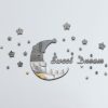 32pcs /Set Acrylic SweetDream Mirror Stereo Wall Stickers Home Decoration Soft Mirror