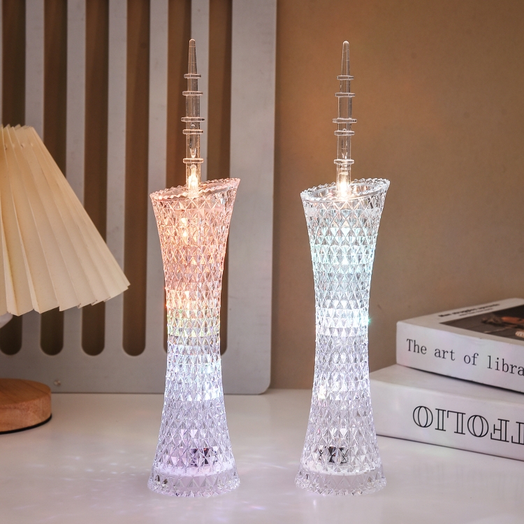 Canton Tower Small Waist LED Night Light Handicraft Ornaments