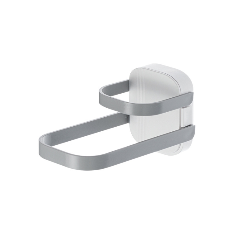 Double Layer Punch Free Wall Clothes Hanger Hooks Storage Organiser Rack