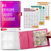 100 Day Savings Challenge A5 Loose Leaf Cash Budget Notebook