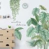 Plant Wall Stickers Garden Fresh Room Door Decorative Stickers