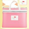 BeiDuoMei Student File Bag A4 Double Layer Classified Storage Exam Paper Data Bag