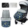 Universal Stroller Sleeping Bag Windproof Footmuff Non-Slip Warm Bunting Bag