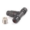 Outdoor T-Wire Terminal Block Five Pole Male And Female Docking Waterproof Connector