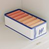 Home Clothing Compartments Moisture-proof Storage Box Foldable Pants Organizer