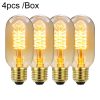 4pcs /Box T45 LED Lamp Fixture Illuminator Vintage Lights