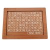 Wooden Money Box Piggy Bank With Counter Home Library Decoration