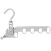 Foldable 5-Hole Clothes Hanging Rack Traveling Portable Clothing Hooks