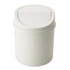 Mini Flip Lid Desktop Trash Can Student Dormitory Living Room Cute Storage Bucket