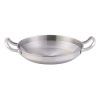 Thickened Stainless Steel Double Ears Pan Seafood Rice Pan Fried Chicken Tray