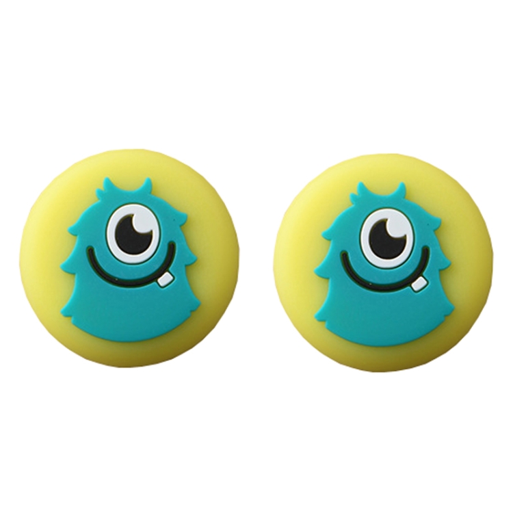 2pcs Thickened Door Handle Anti-Collision Sticker Bathroom Wall Cartoon Mats