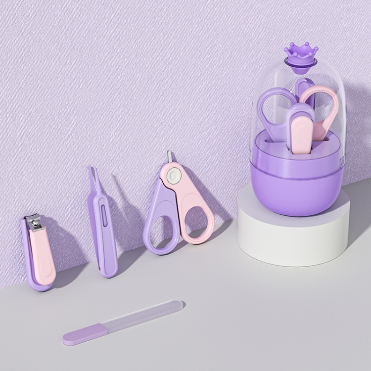 4-In-1 Infant Nails Clippers Newborn Cleaning Care Set