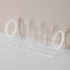 Book Riser Stand Desktop Book Storage Shelf Student Transparent Book Holder