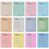 Savings Challenge Trackers A6 Money Saving Budget Planner Cards