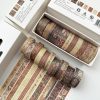 10rolls /Box Combined Washi Tape Set DIY Scrapbook Stickers 1.5cmx4+1cmx6