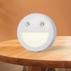 Smiley Face Smart Sensor Night Light Magnetic Wireless Aisle Light