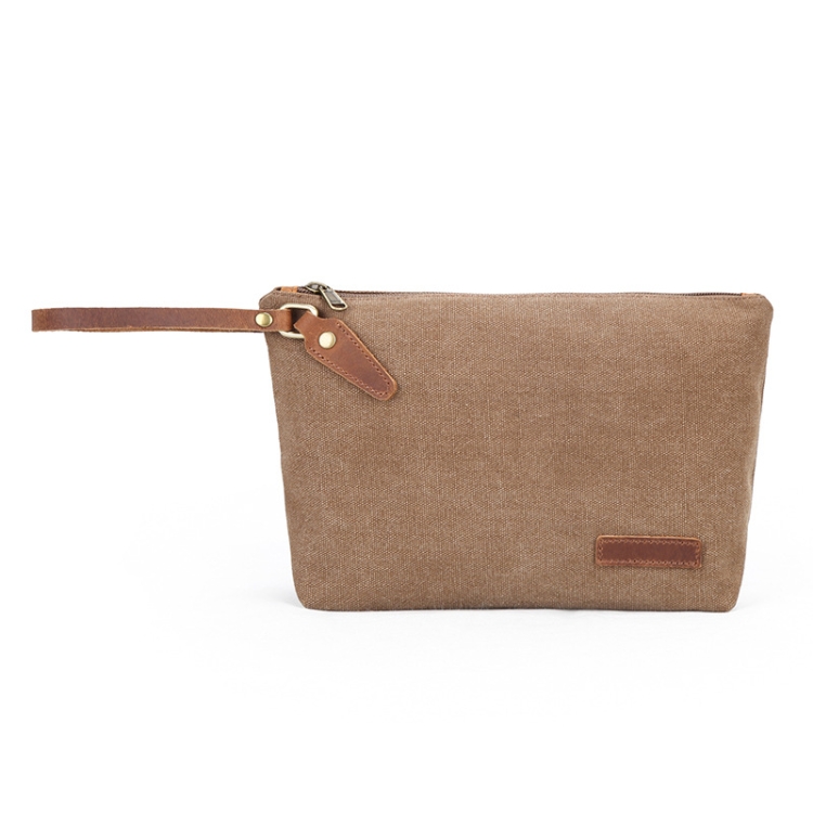 Portable Canvas Bag Large Capacity Washing Bag Cosmetics Storage Bag