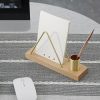 Vertical Napkin Holder Dining Restaurant Table Decor For Paper Napkins, Mail, Bills