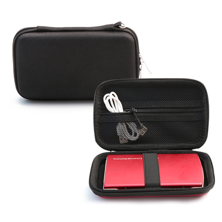 EVA Card Reader Digital Storage Bag Data Cable USB Flash Drive Hard Shell Pack