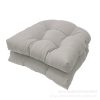1pair 48 x 48cm Garden Patio Rattan Chair Waterproof Cushion Thick Soft Sofa Cushion