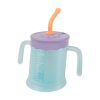 Baby Drink Cup Slant Mouth Mug Children Drinking Straw Water Cup