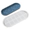 DIY Epoxy Oval Tray Dish Mold Silicone Mold for Flower Pot Base