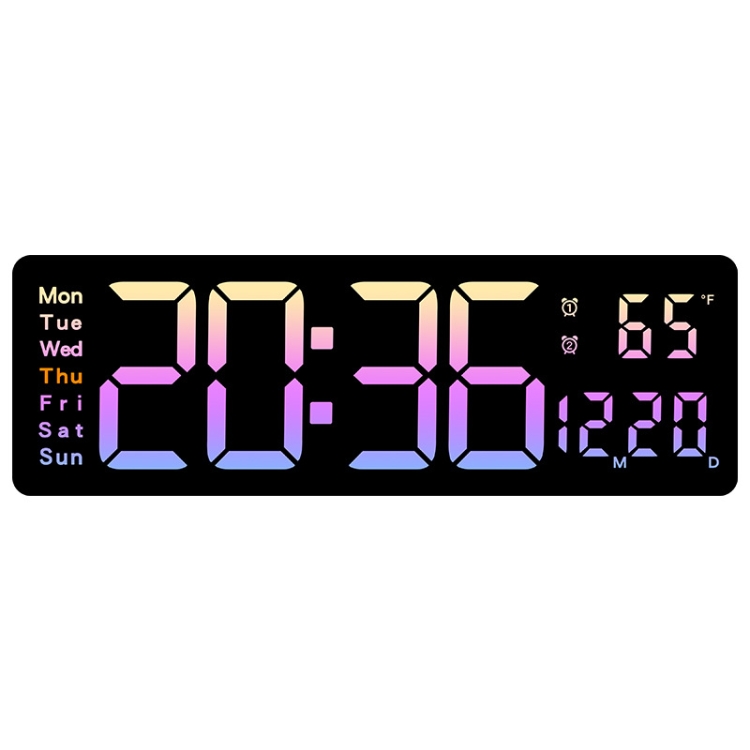 5526 LED Digital Display Electronic Wall Clock Multifunctional Countdown Alarm Clock