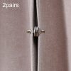 Fixed Curtain Shower Curtain Seam Closure Powerful Magnetic Snaps Privacy Grommets