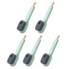 5pcs /Pack Multifunctional Press-Type Liquid-Filled Nano Soft Bristle Shoe Brush